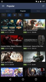 Download Steam Hiburan untuk Android tangkapan layar 2