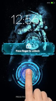 Download экран блокировки отпечатков пальцев симулированный Alat untuk Android tangkapan layar 6