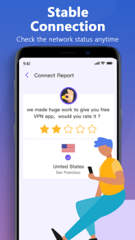 Download Top VPN - Fast, Secure & Free Unlimited Proxy Alat untuk Android tangkapan layar 4