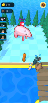 Download Zookemon - Wild Pets Arkade untuk Android tangkapan layar 4