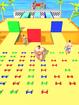 Download Muscle Race 3D Ras untuk Android tangkapan layar 5