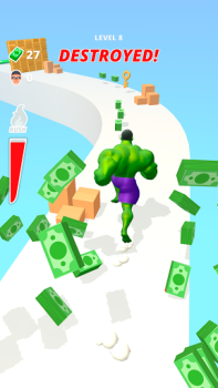 Download Muscle Rush - Smash Running Permainan kasual untuk Android tangkapan layar 2