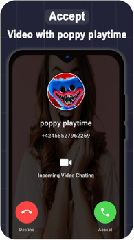Download Poppy Playtime horror fake call video Personalisasi untuk Android tangkapan layar 4