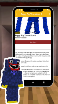 Download Mod Poppy Play Time for MCPE Hiburan untuk Android tangkapan layar 3
