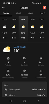 Download Weather Forecast Cuaca untuk Android tangkapan layar 5