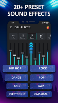 Download Bass & Vol Boost - Equalizer Musik dan audio untuk Android tangkapan layar 3