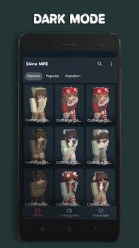 Download Skins for Minecraft PE Personalisasi untuk Android tangkapan layar 4
