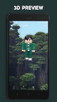 Download Skins for Minecraft PE Personalisasi untuk Android tangkapan layar 7