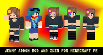 Download Jenny mod for Minecraft PE Hiburan untuk Android