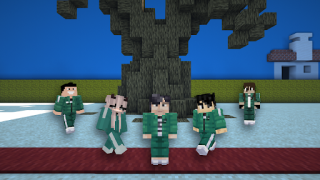 Download Squid Game skins for Minecraft Hiburan untuk Android tangkapan layar 5