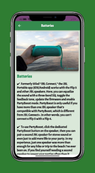 Download jbl flip 6 Guide Pendidikan untuk Android tangkapan layar 2