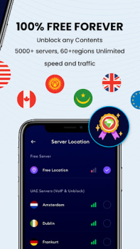 Download Super VPN - Fast Private Proxy Alat untuk Android tangkapan layar 3