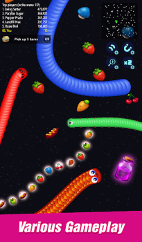 Download Worm.io: Slither Zone Game aksi untuk Android tangkapan layar 3